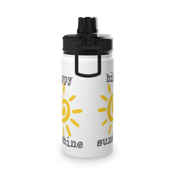 Hippy Sunshine Double-Walled Stainless Steel Water Bottle with Twist Lid - Image 2