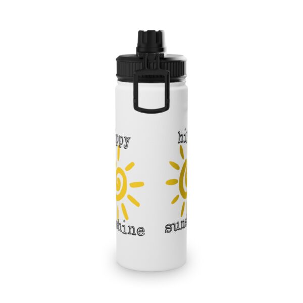 Hippy Sunshine Double-Walled Stainless Steel Water Bottle with Twist Lid - Image 6