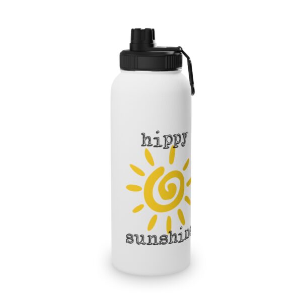 Hippy Sunshine Double-Walled Stainless Steel Water Bottle with Twist Lid - Image 12