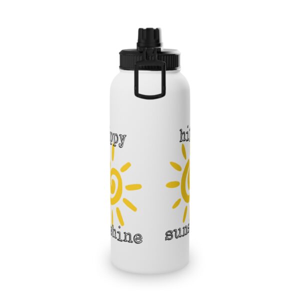 Hippy Sunshine Double-Walled Stainless Steel Water Bottle with Twist Lid - Image 10