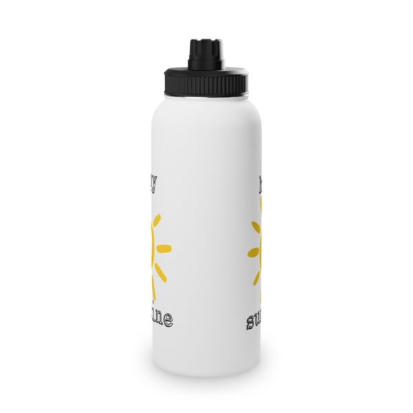 Hippy Sunshine Double-Walled Stainless Steel Water Bottle with Twist Lid - Image 9