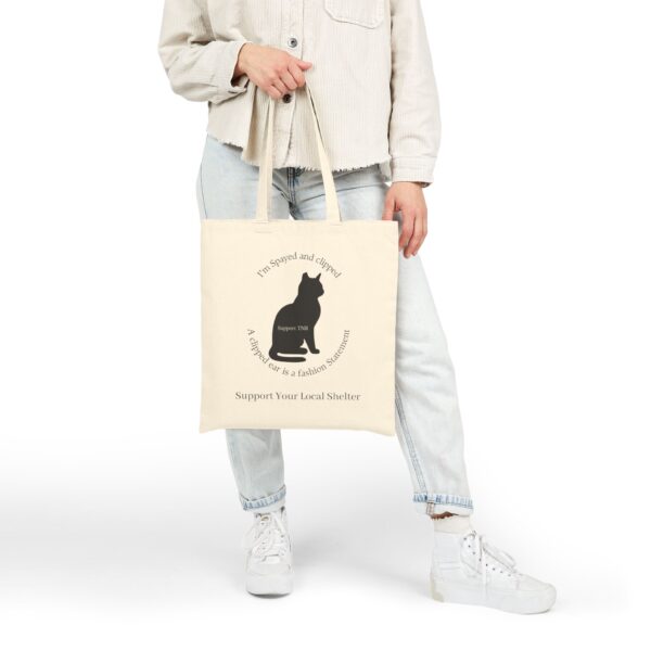 Clipped Ear Awareness Tote - Image 5