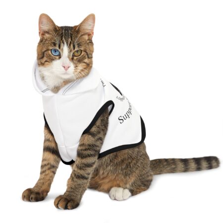 Clipped-Ear Pet Hoodie