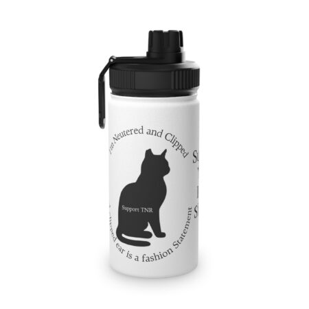 Clipped-Ear Awareness Stainless Steel Water Bottle
