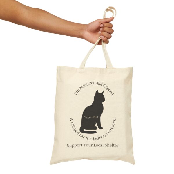 Clipped Ear Awareness Tote - Image 6