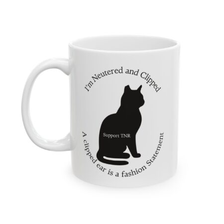 Clipped Ear Awareness Mug