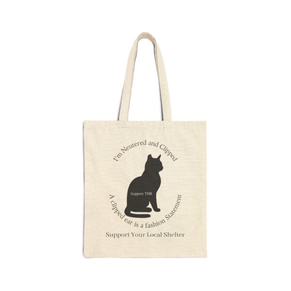 Clipped Ear Awareness Tote - Image 2