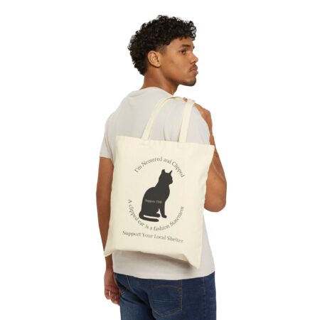 Clipped Ear Awareness Tote