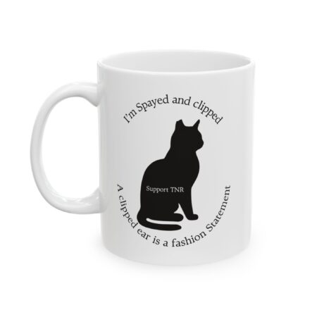 Clipped Ear Awareness Mug